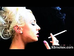 Gorgeous Smoking Mature Fucked