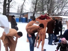 Mixed Group Skinny Dipping