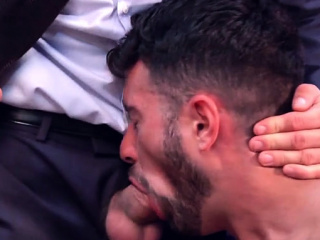 Big dick dilf anal sex and cumshot