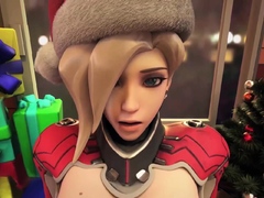 Overwatch Animated Gentle Mercy Getting Fucked Her Cunt