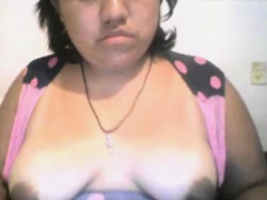 mexicana muestra tetas