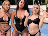 Naked Lesbian Pool Party