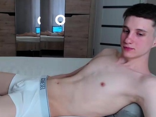 Twink cute home emo gay jerking