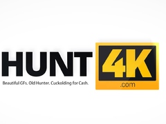 HUNT4K. Experienced man satisfies another guys blonde GF