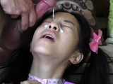 CFNM amateur facialized by bbc