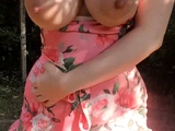 Great Big Boobs On Masturbating Redhead