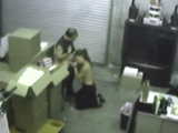 Fucking her Boss at warehouse