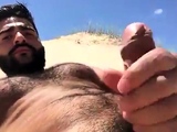 Greek Beach Jerk - Big Cock Hunk Outdoor Adventure