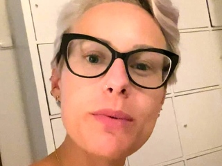 Blonde MILF with Big Boobs Playing Cam Free Porn