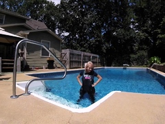 Blond teen Dolly fuck outdoors