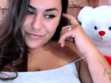Brunette Solo Webcam Masturbation