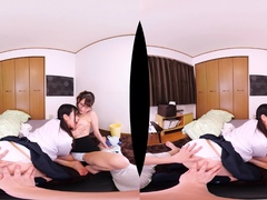 Tight Asian Brunette Hardcore Threesome