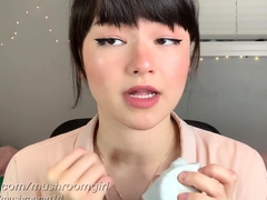 Amateur blowjob close up