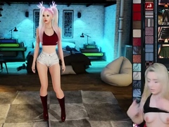 Skinny hot blonde girl amateur webcam