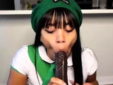 Amateur Asian Deepthroat Blowjob