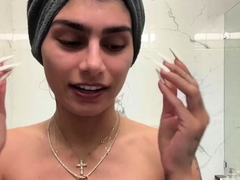 Mia Khalifa Red Dress PPV Video Leaked