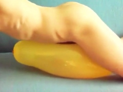 Twink Humps Yellow Balloon to Cum