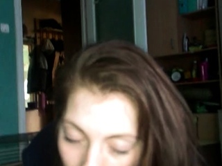 Amateur blowjob and cumshot i love cock