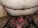 Anal sex with a dripping pussy