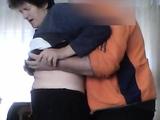 My mother-in-law loves it when I touch her tits 2