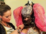Real stunner gets booty spanked and twat licked by mistresse