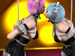 Rem and Ram bondage