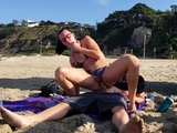 Spicy brunette amateur drilled hardcore on camera