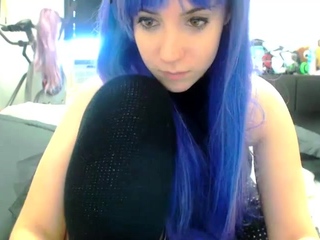 Close up teen foot worship