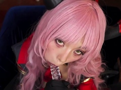 Japanese teen toyed and creampied