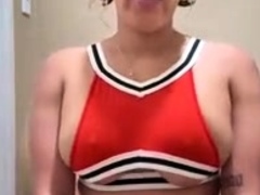 Brunette Solo Webcam Masturbation