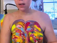 Brunette Solo Webcam Masturbation