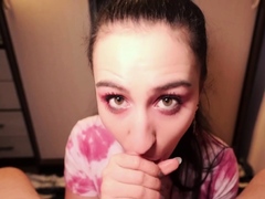 GF Goes Wild Sucking My Dick in Hot POV Action