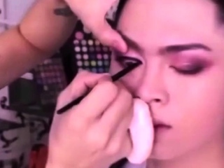 Asian Princess Emo Crossdresser's Vintage Webcam Show