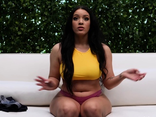 Amateur teen latin caught by hidden cam part1