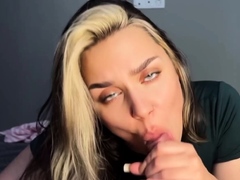 Hot stepsister gets oral job from herchum's brotherand