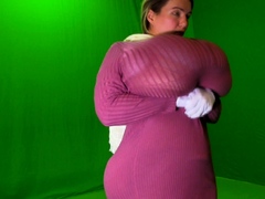 Big boobs webcam slut toys her asshole