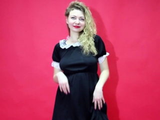 Busty blonde mature solo masturbation for webcam