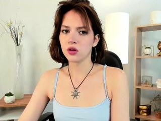 Cute blonde amateur webcam teen masturbating